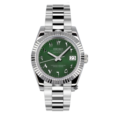 Green Arabic DJ 39mm - Seiko Mods