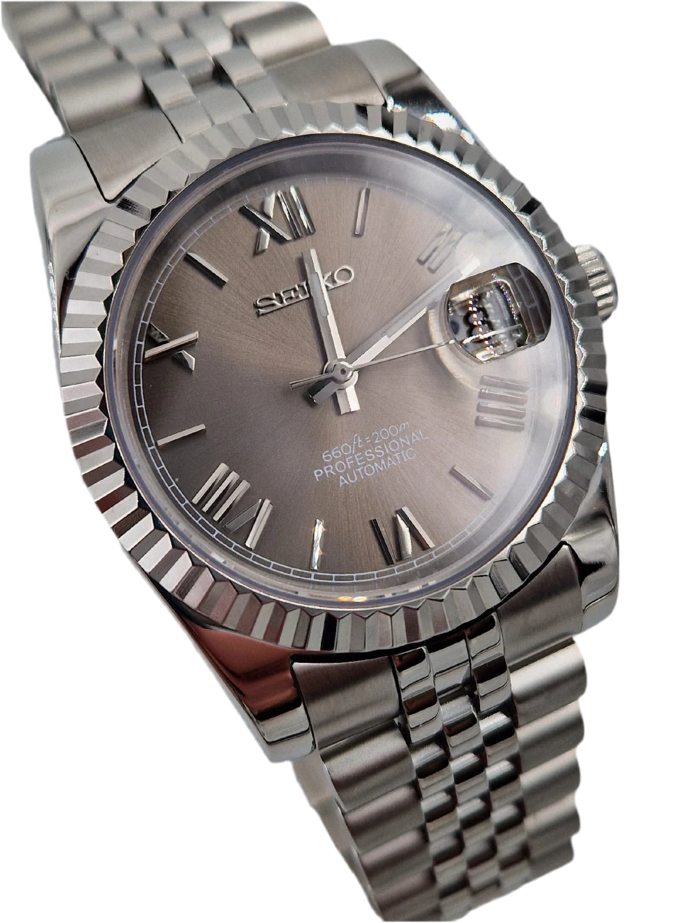 Grey Roman - Datejust Mod