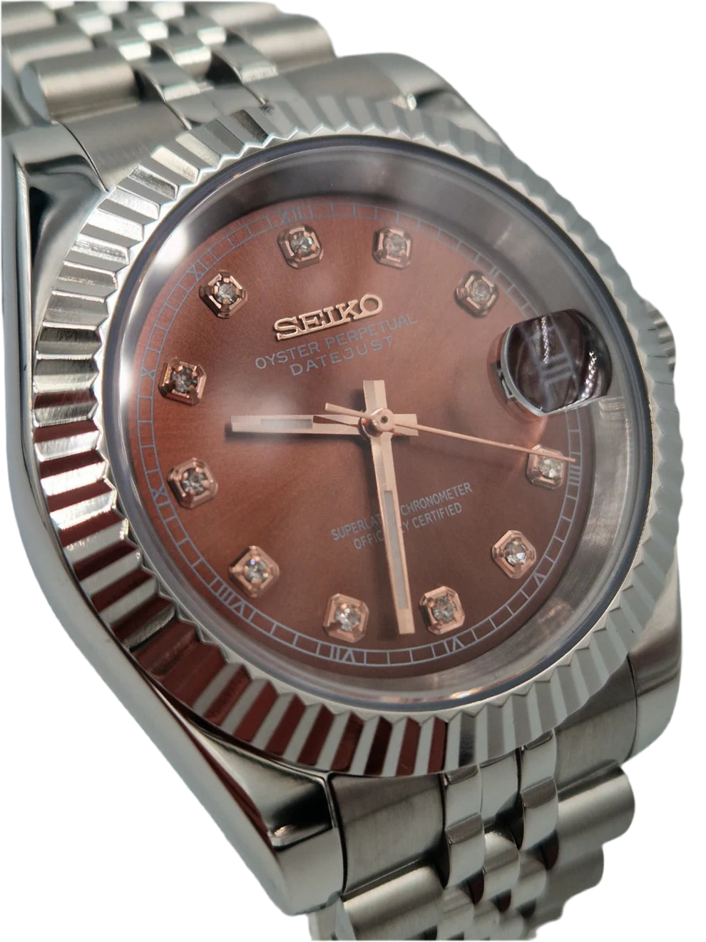 Chocolate Diamond - Datejust Mod