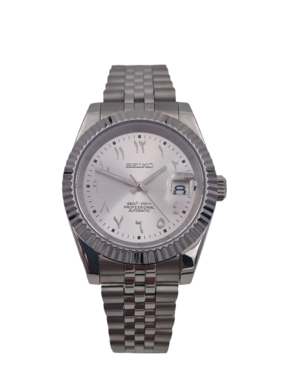 White Arabic - Datejust Mod
