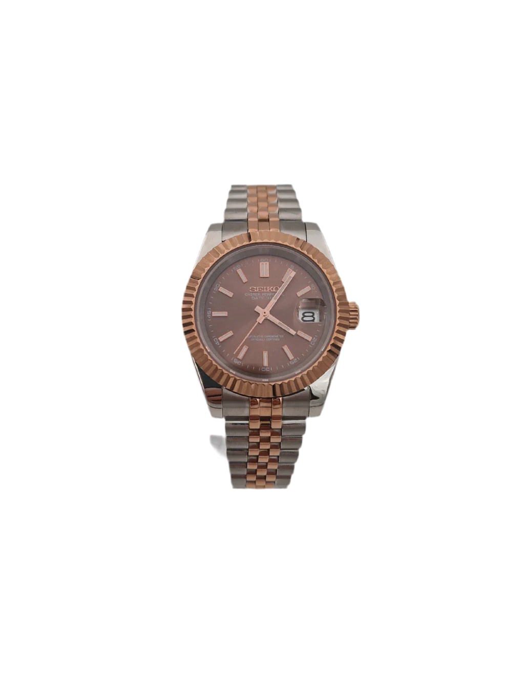 Chocolate - Two-tone Datejust Mod