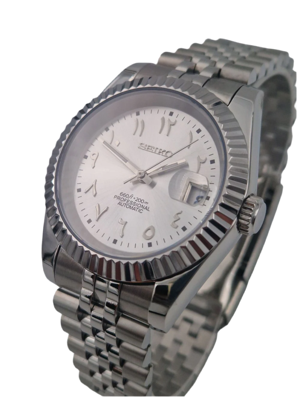 White Arabic - Datejust Mod