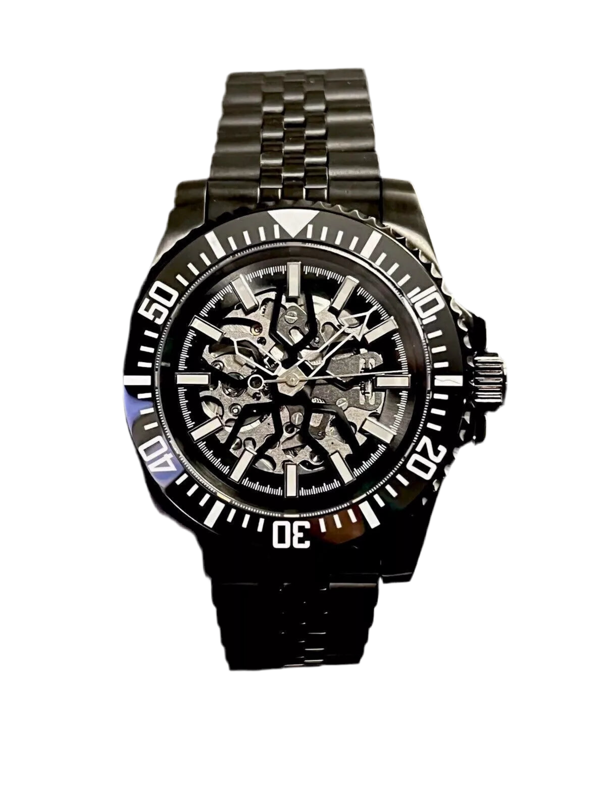 Black-Seiko Submarine Skeleton Mod