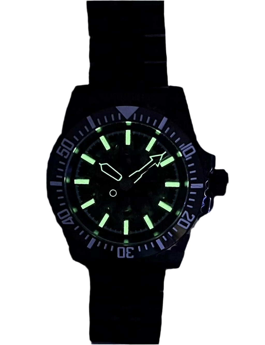 Black-Seiko Submarine Skeleton Mod