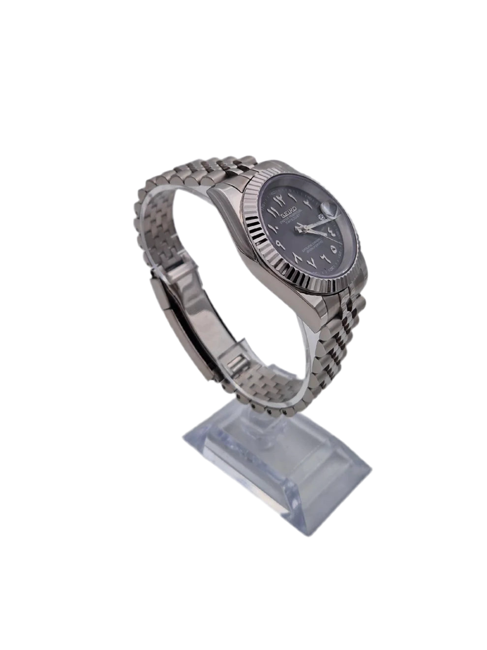 Grey Arabic - Datejust Mod