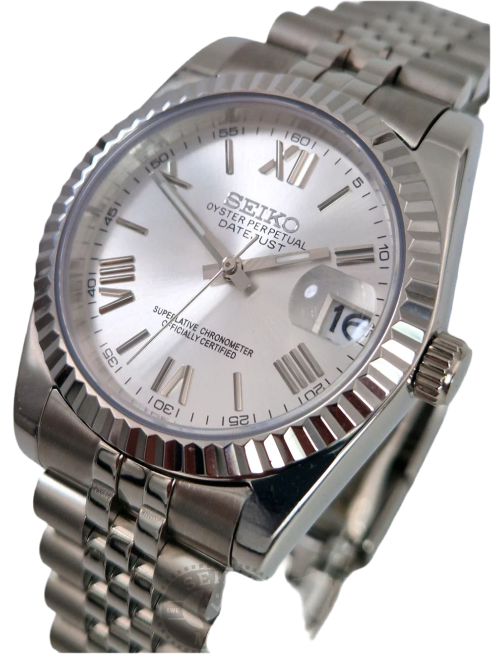 White Roman - Datejust Mod