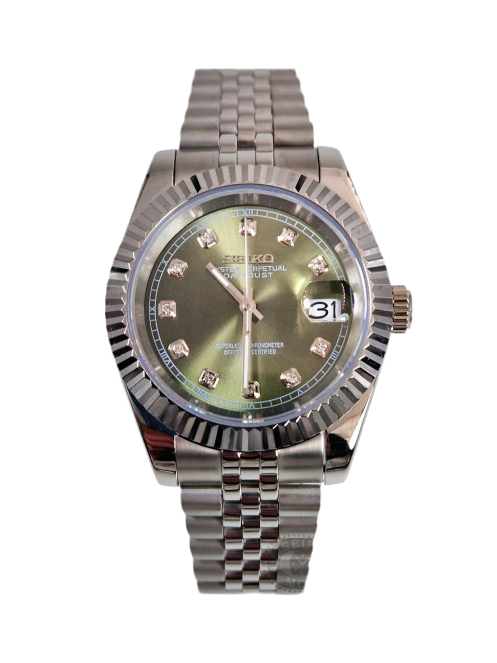 Green Diamond - Datejust Mod