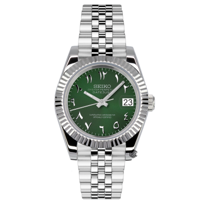 Green Arabic DJ 39mm - Seiko Mods
