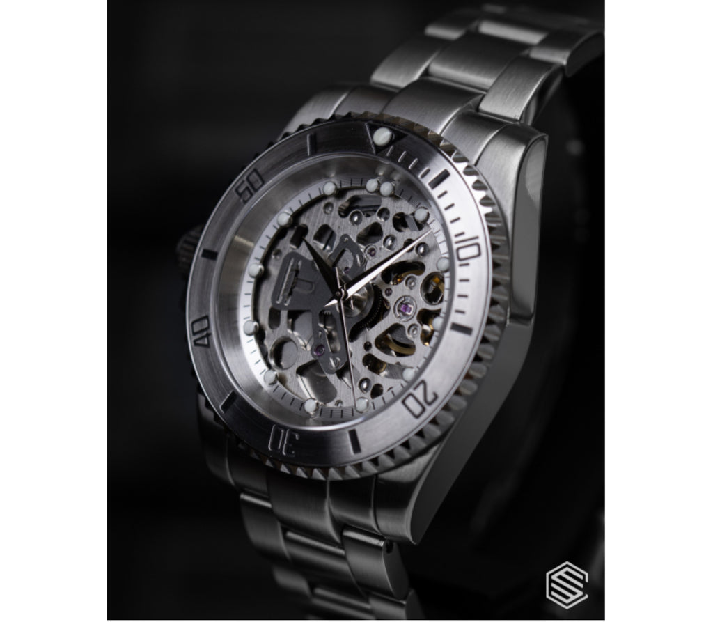 Lefty Sub Skeleton - Seiko Mod