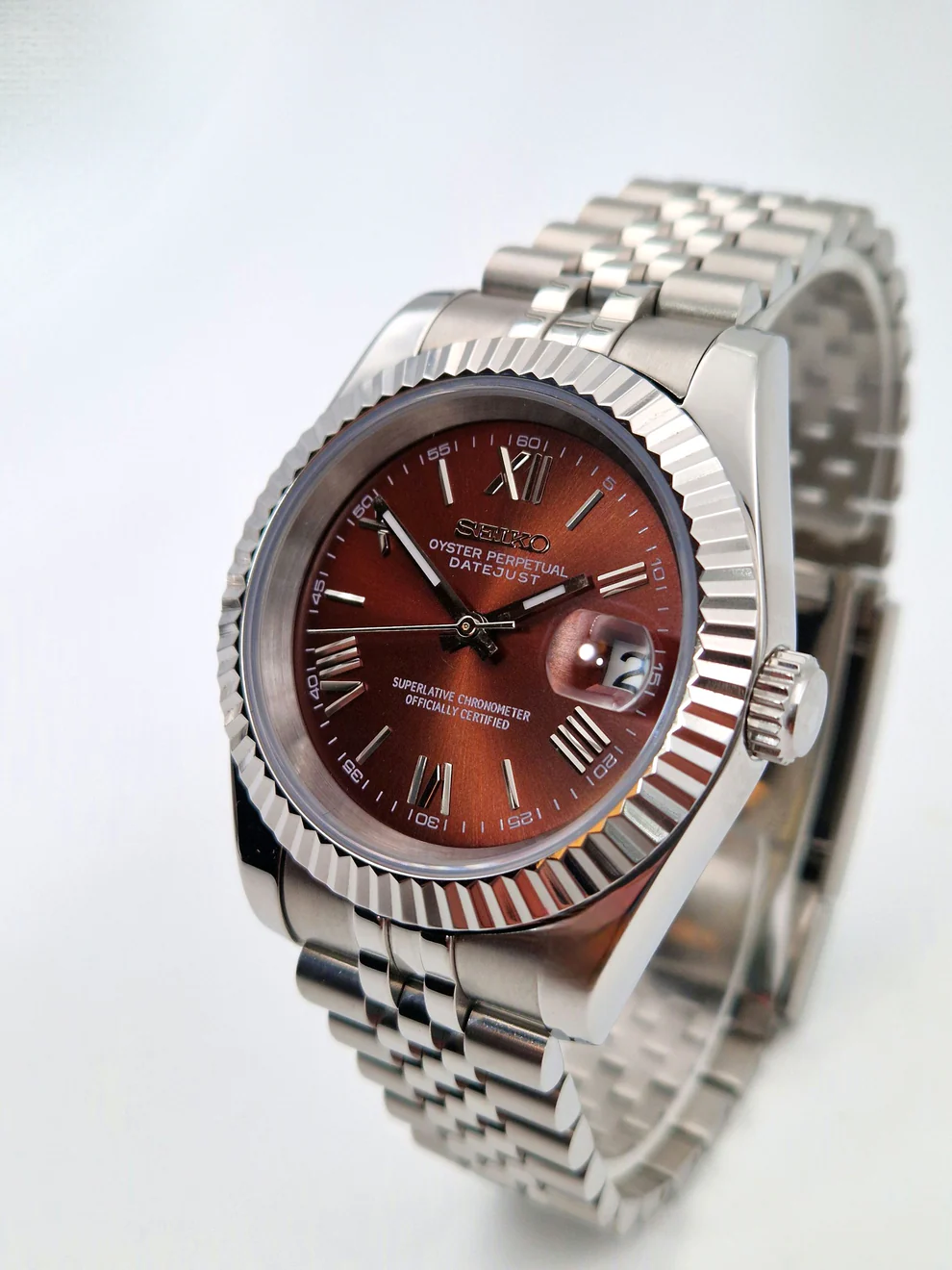 Chocolate Roman - Datejust Mod